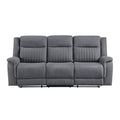 Double Reclining Sofa 9646GY-3