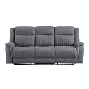 Double Reclining Sofa 9646GY-3