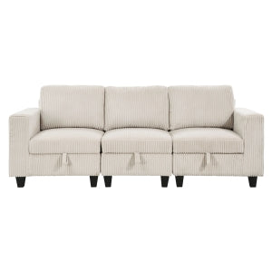 Sofa with Storage, Storage Pouches and Charging Ports 9650NBE-3*