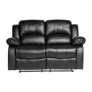 Double Reclining Love Seat 9700BLK-2