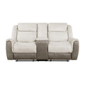 Double Reclining Love Seat with Center Console 9703BE-2