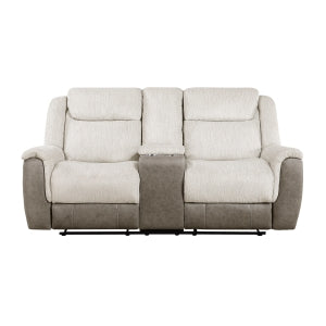 Double Reclining Love Seat with Center Console 9703BE-2