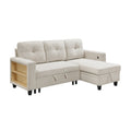 Sectional with Reversible Chaise, Pull-out Bed, Shelves and Charging Ports 9705BE*32AVC