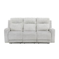 Double Reclining Sofa 9728LGY-3
