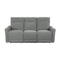 Power Double Lay Flat Reclining Sofa with Power Headrests and USB Ports 9804DV-3PWH