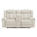Double Reclining Love Seat with Center Console 9901BE-2