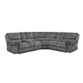 3-Piece Reclining Sectional with Left Console 9913*32LCN2R