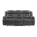 Double Reclining Sofa 9989GY-3