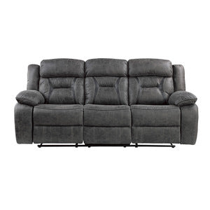 Double Reclining Sofa 9989GY-3