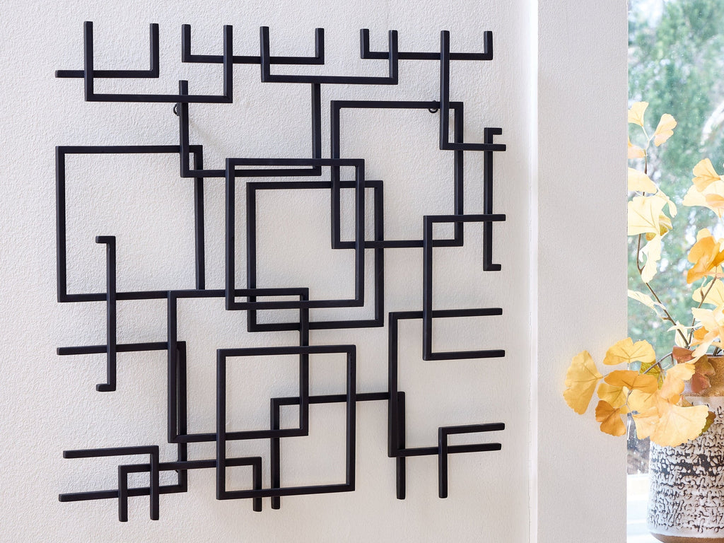 Aadanton Black Wall Decor