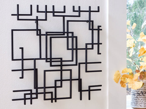 Aadanton Black Wall Decor