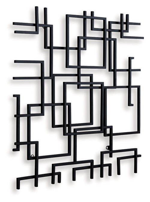 Aadanton Black Wall Decor