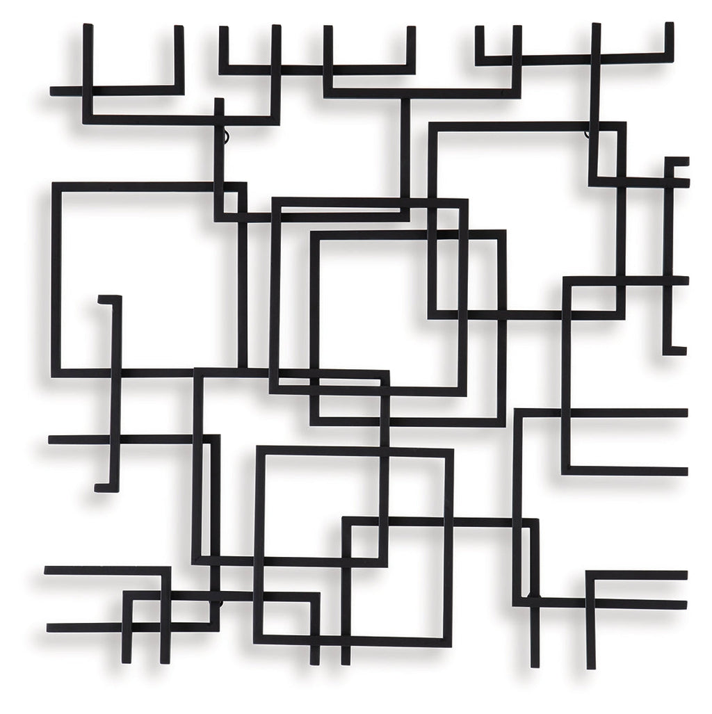 Aadanton Black Wall Decor