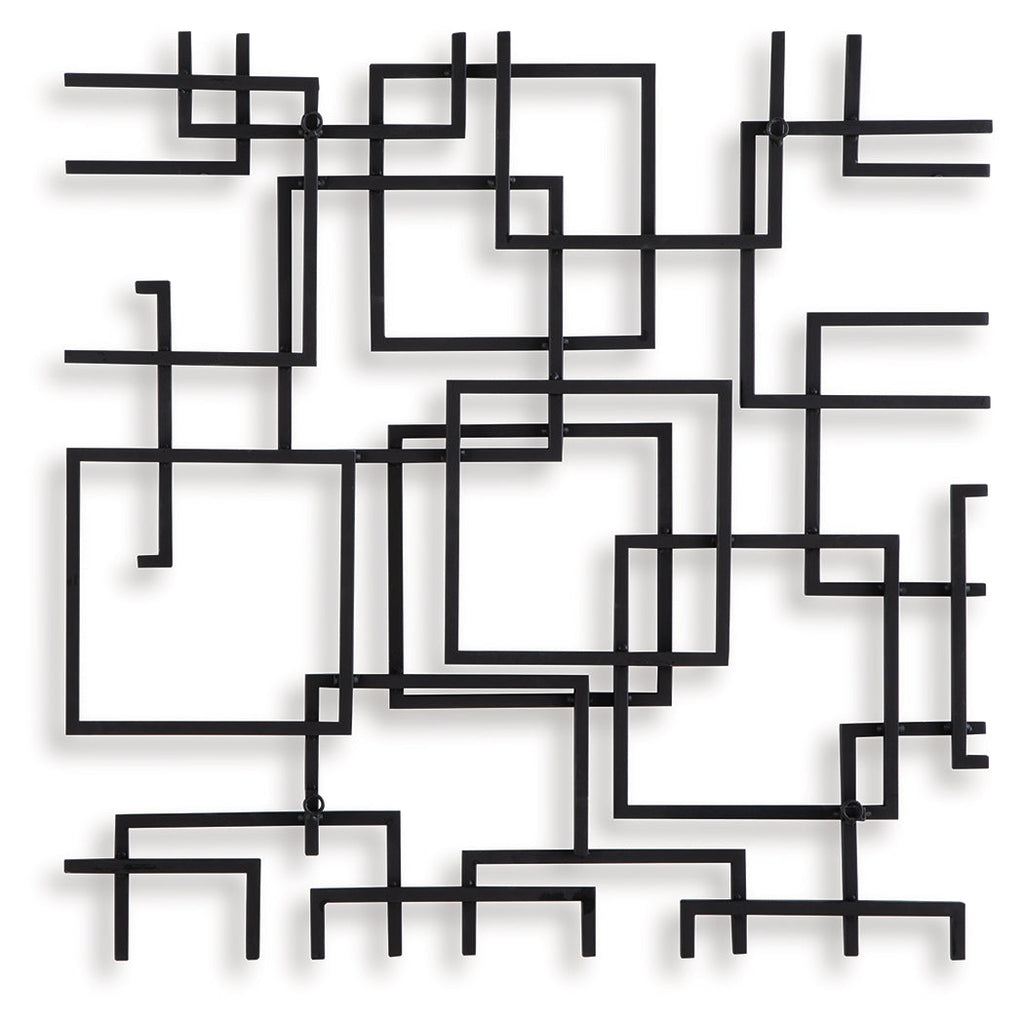 Aadanton Black Wall Decor