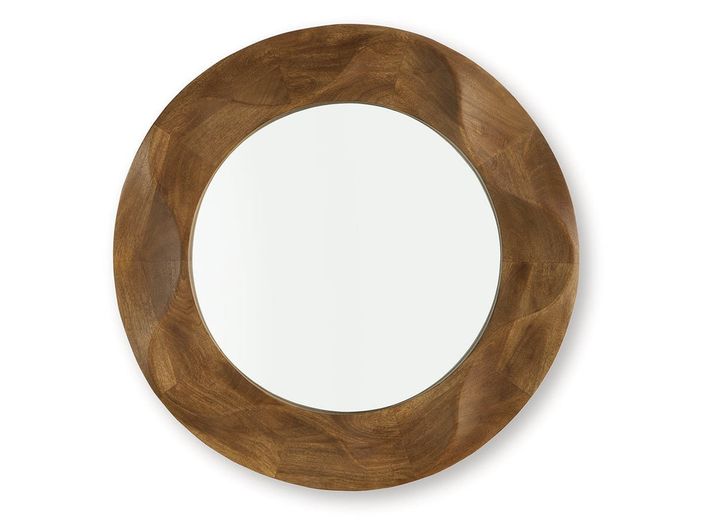 Aajon Brown Accent Mirror