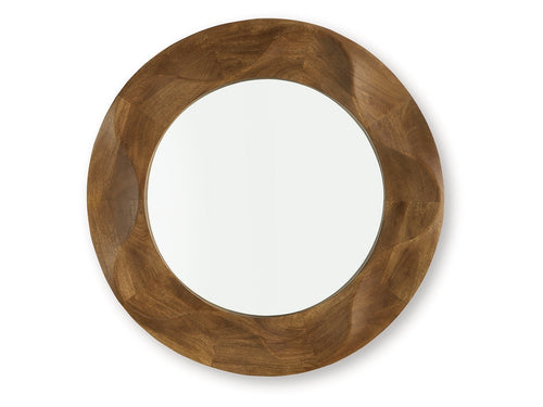 Aajon Brown Accent Mirror