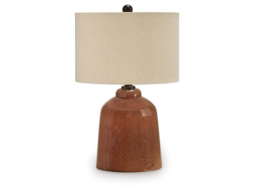 Aaleahya Rust Glass Table Lamp (1/CN)