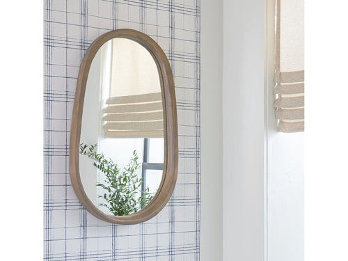 Aarilynn Antique Brown Accent Mirror