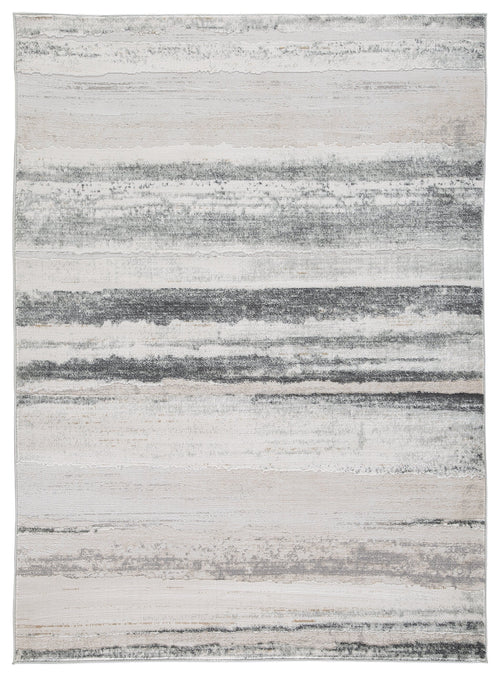 Abanett Cream/Gray Area Rug