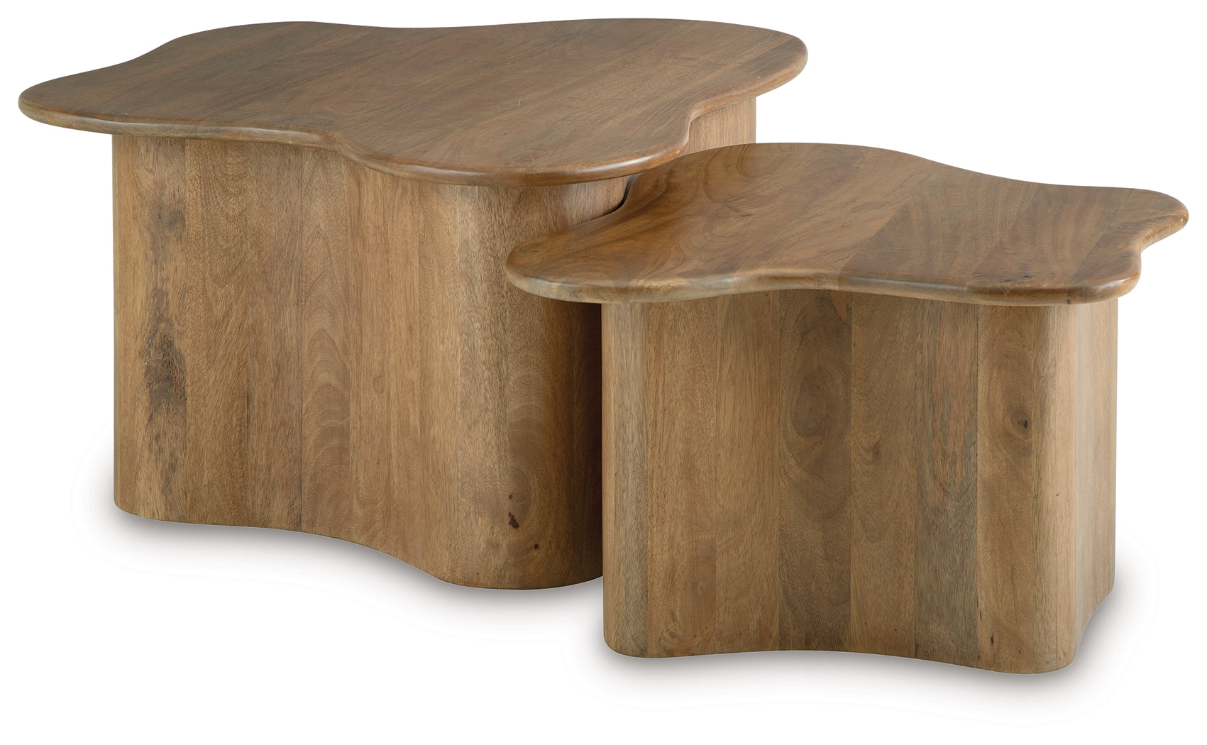 Abeford Brown Accent Cocktail Table Set (Set of 2)