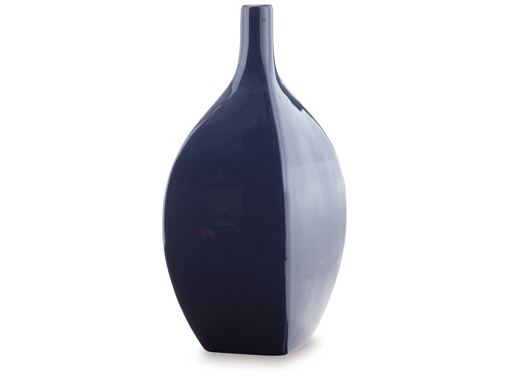 Abtinson Navy Vase 12"