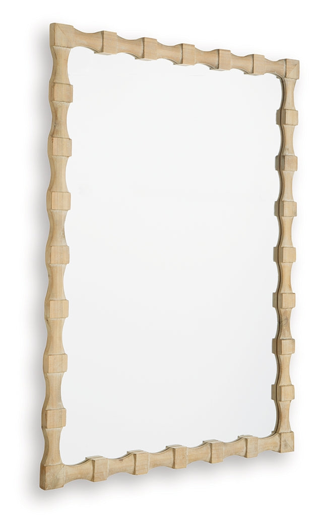 Acelmore Light Brown Accent Mirror