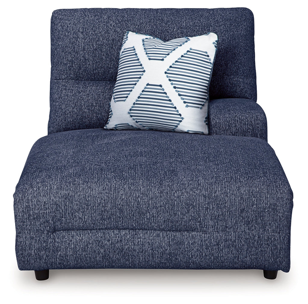 Acklen Place Navy 3-Piece Power Reclining Sectional