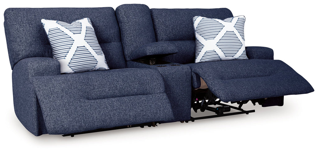 Acklen Place Navy 3-Piece Sectional