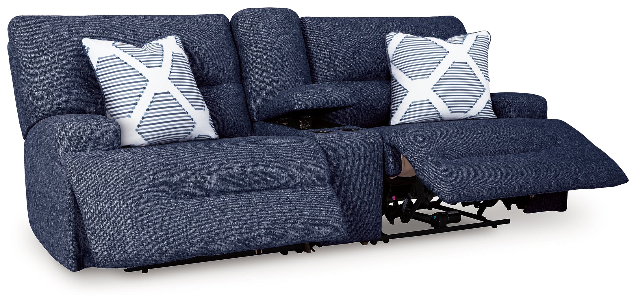 Acklen Place Navy 3-Piece Sectional