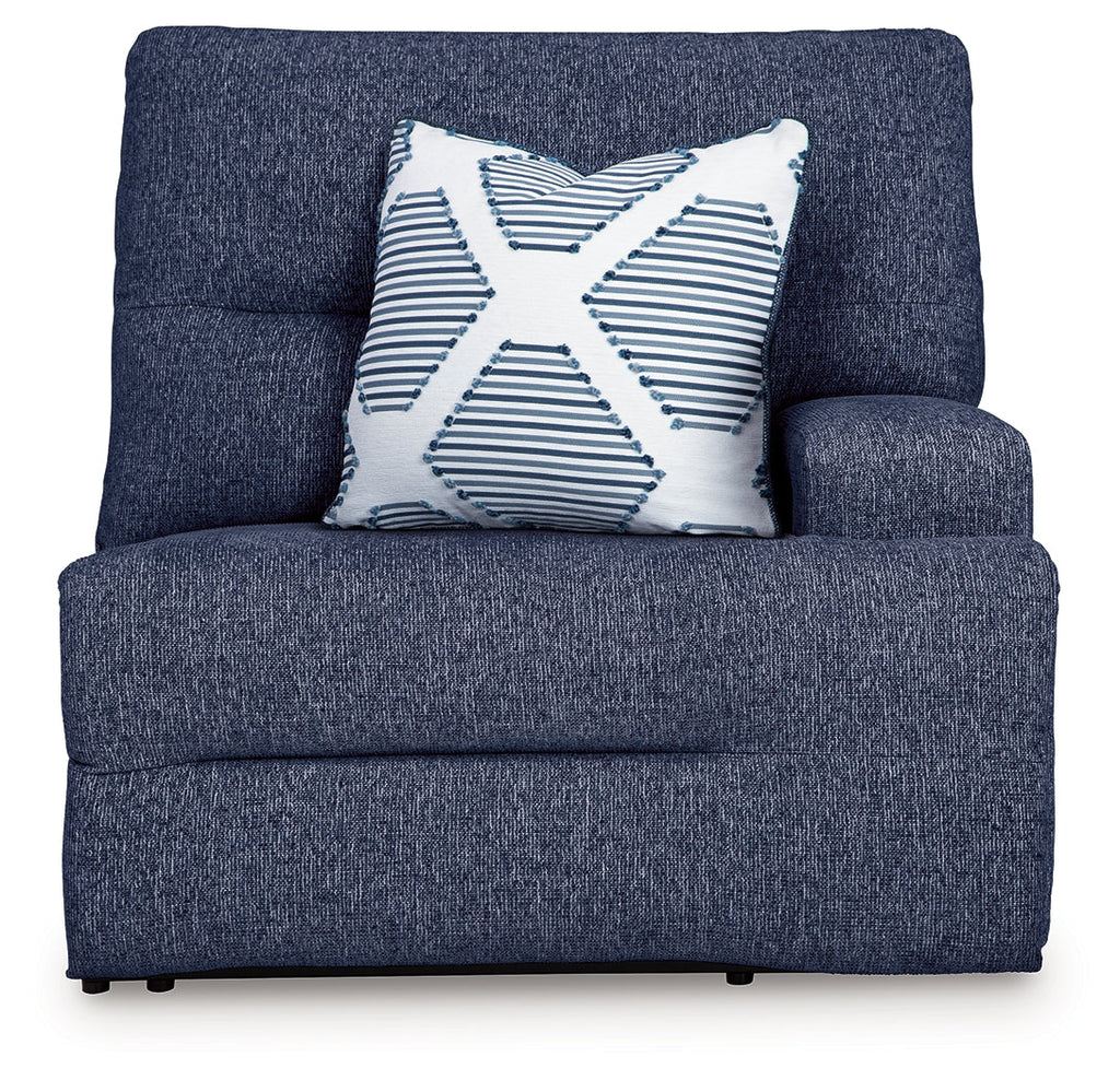Acklen Place Navy 7-Piece Power Reclining Sectional