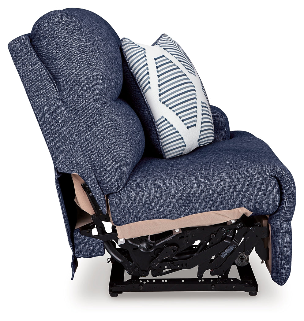 Acklen Place Navy 7-Piece Power Reclining Sectional