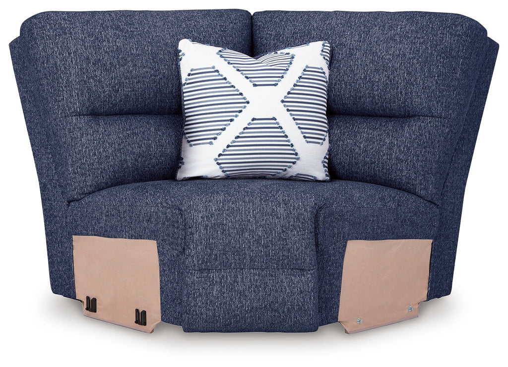 Acklen Place Navy 7-Piece Power Reclining Sectional