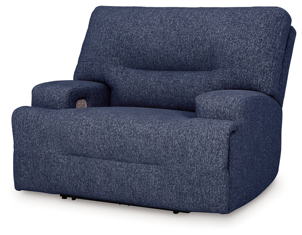 Acklen Place Navy 7-Piece Power Reclining Sectional