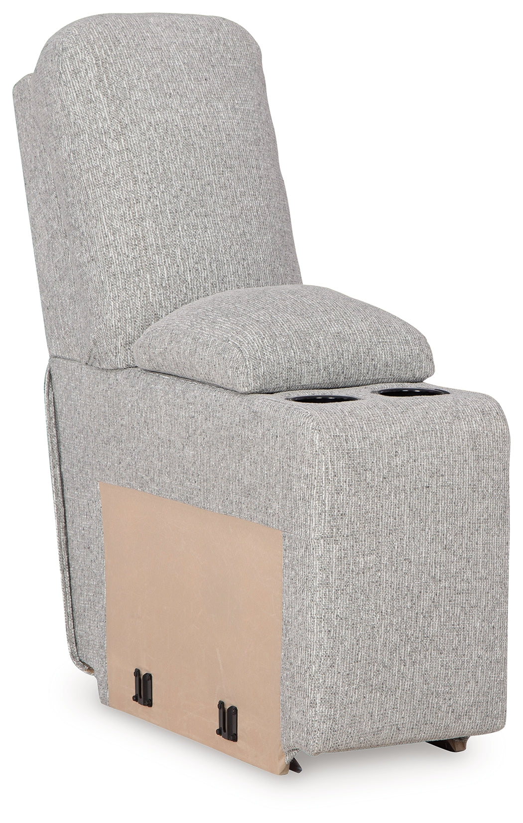 Acklen Place Pewter 3-Piece Sectional