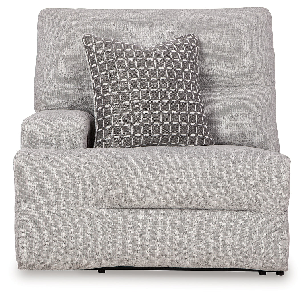Acklen Place Pewter 3-Piece Sectional