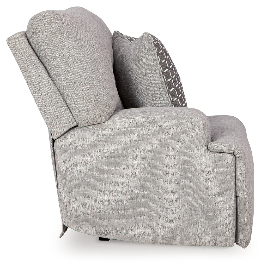 Acklen Place Pewter 3-Piece Sectional
