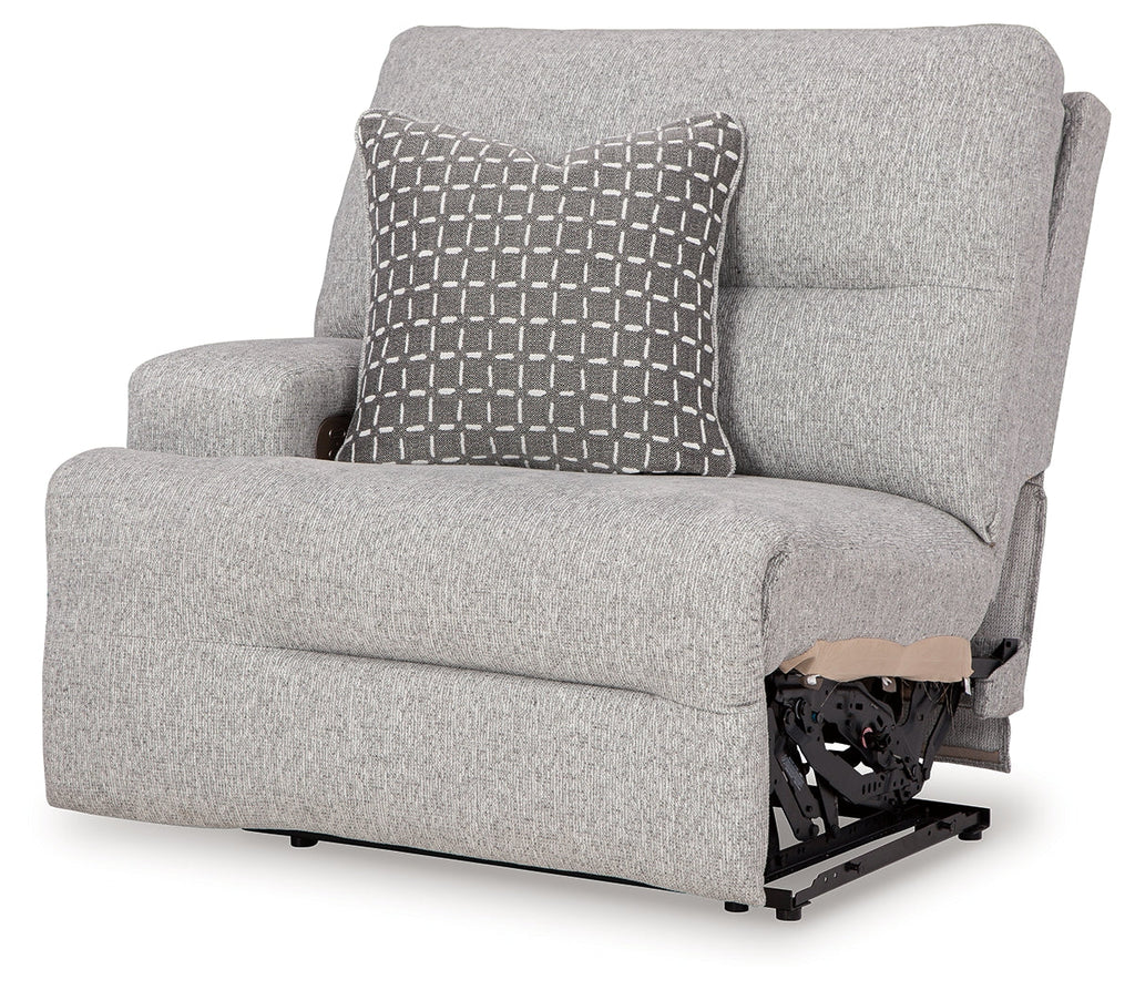 Acklen Place Pewter 3-Piece Sectional