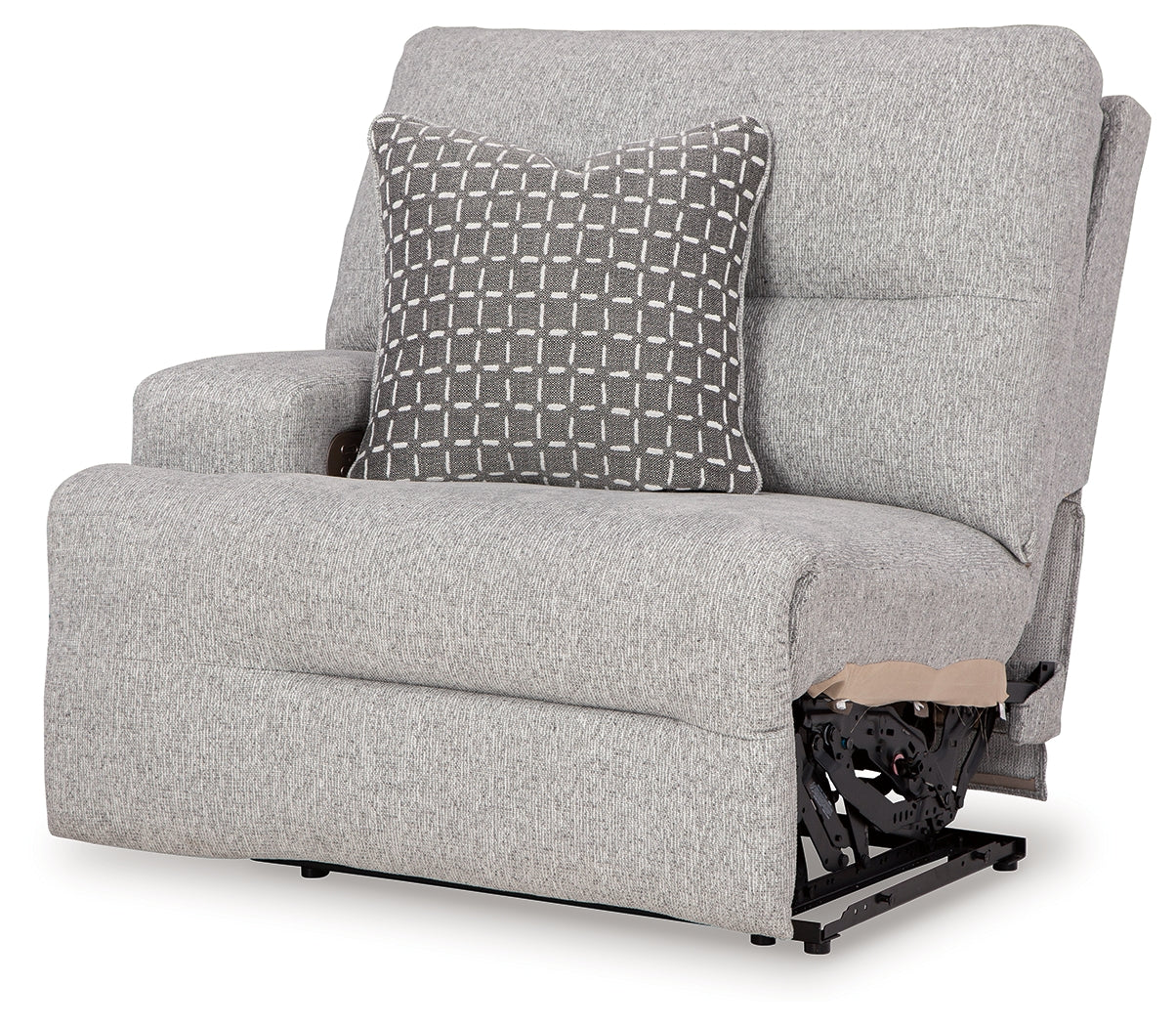 Acklen Place Pewter 3-Piece Sectional