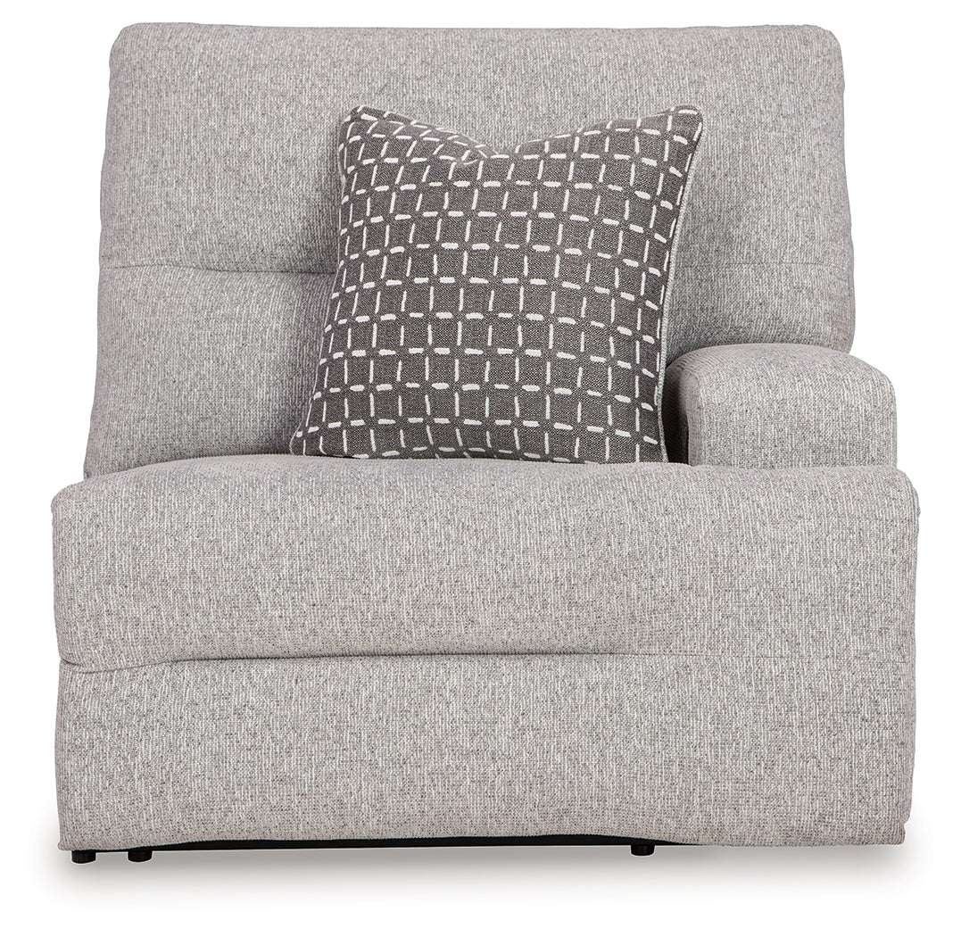 Acklen Place Pewter 3-Piece Sectional