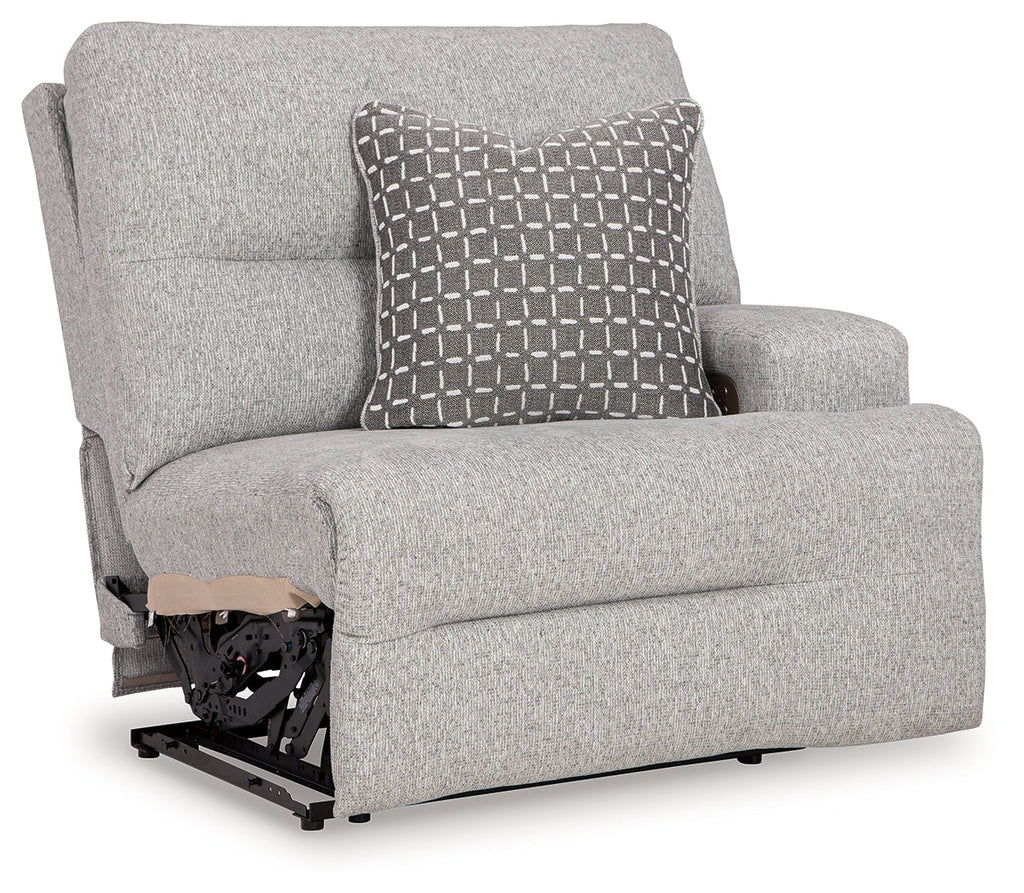 Acklen Place Pewter 3-Piece Sectional