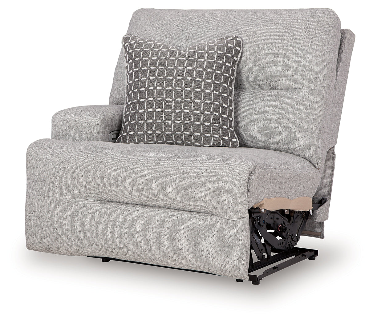 Acklen Place Pewter 6-Piece Power Reclining Sectional