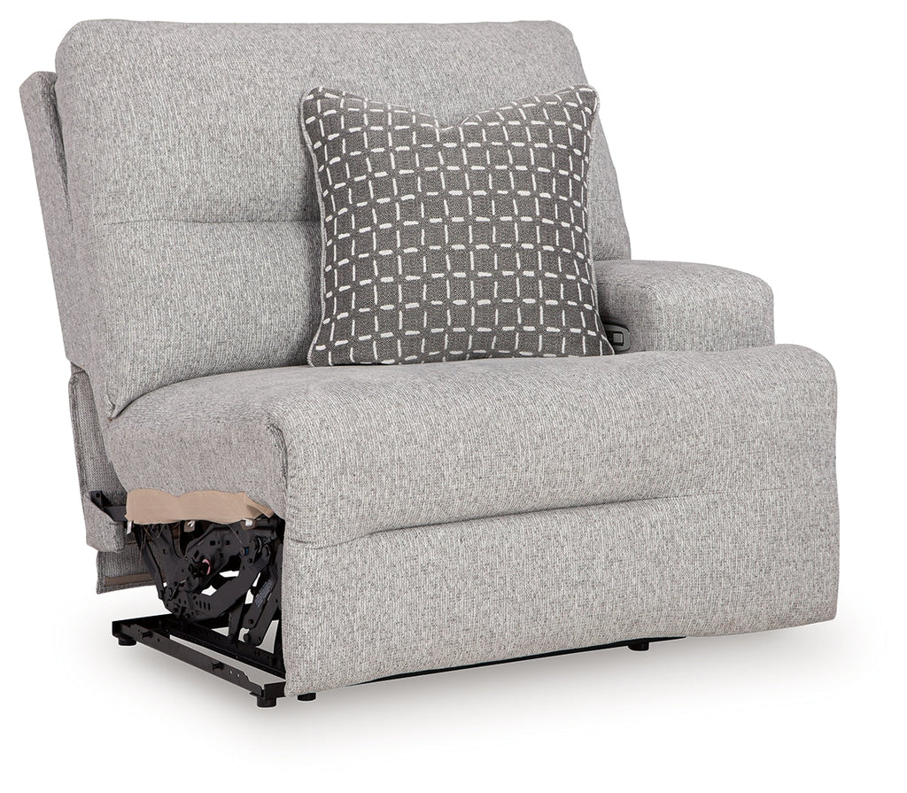 Acklen Place Pewter 6-Piece Power Reclining Sectional