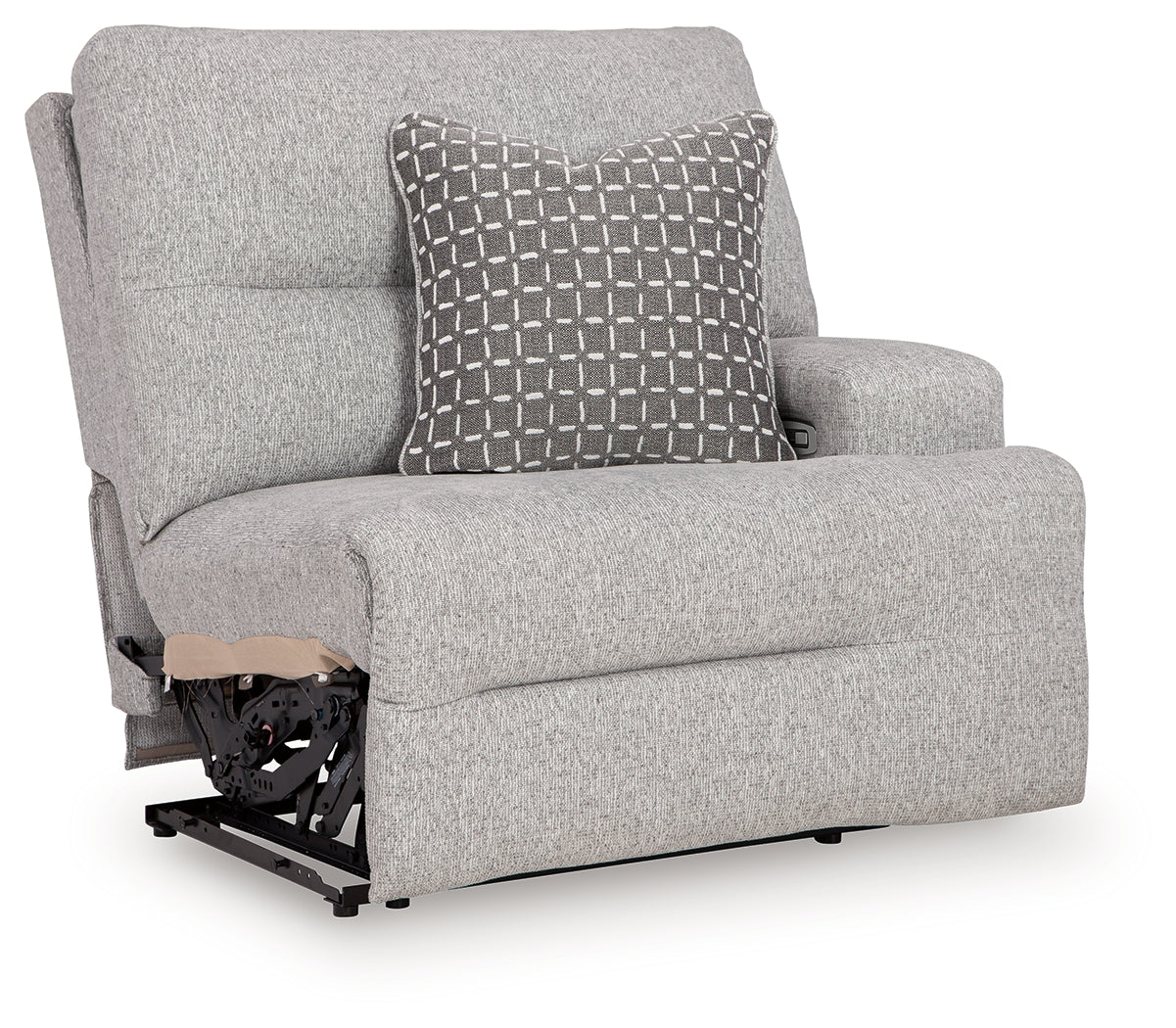 Acklen Place Pewter 6-Piece Power Reclining Sectional
