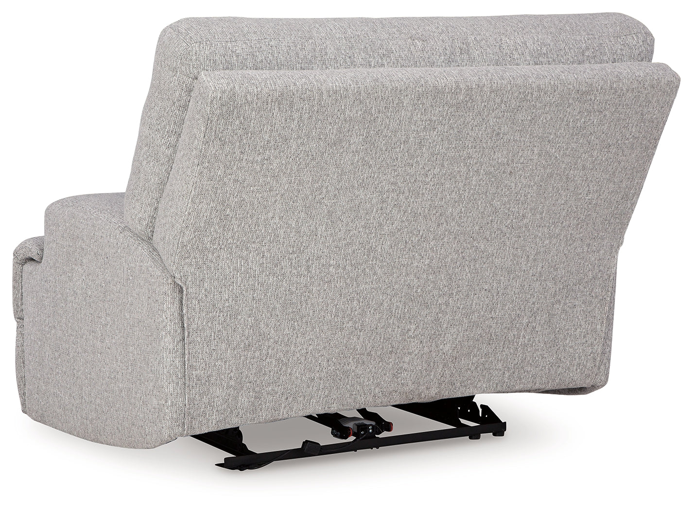 Acklen Place 6 Pc Power Reclining Sectional and Power Recliner, Pewter