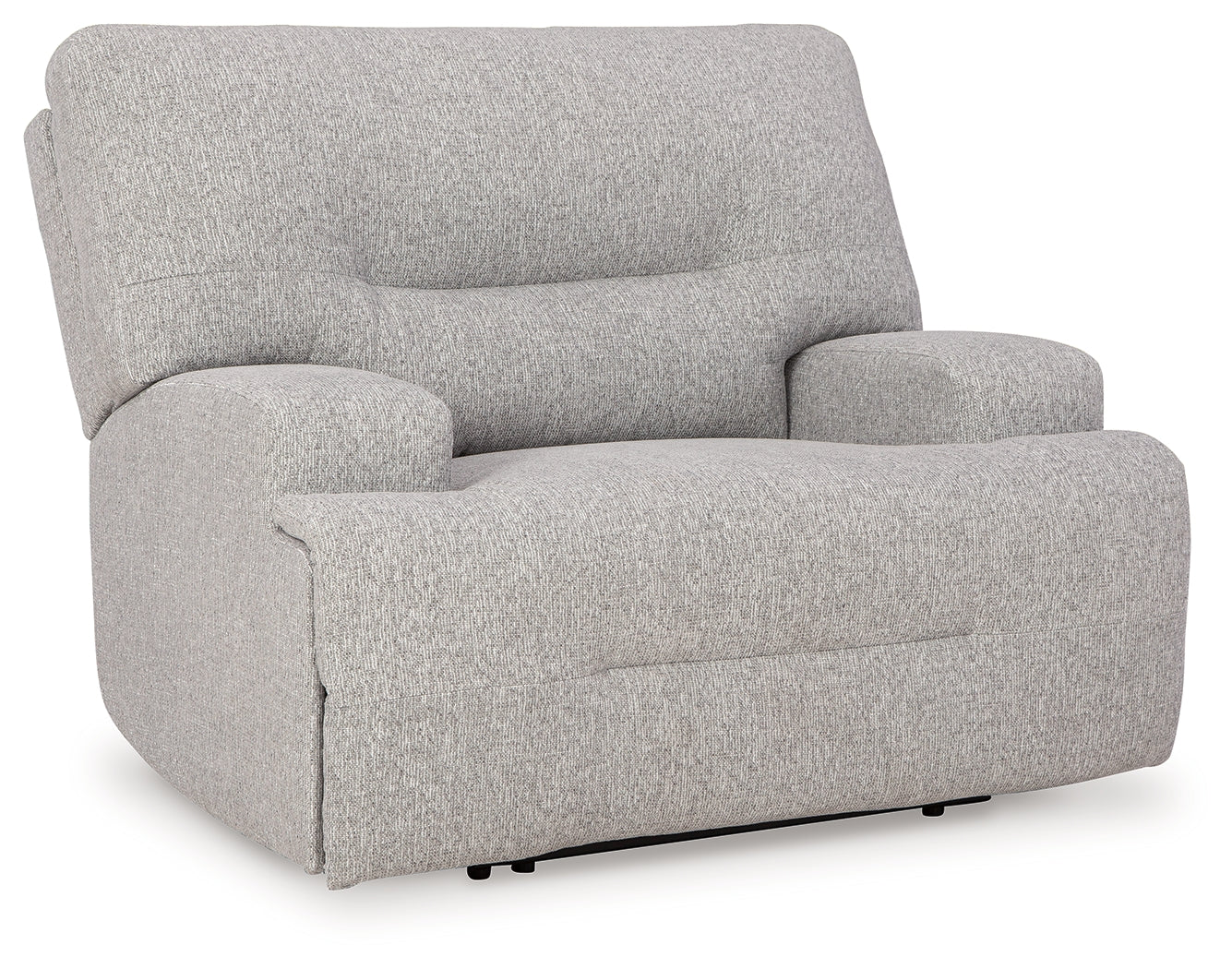 Acklen Place Pewter Wide Seat Power Recliner