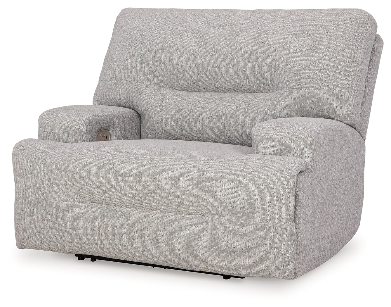 Acklen Place Pewter Wide Seat Power Recliner