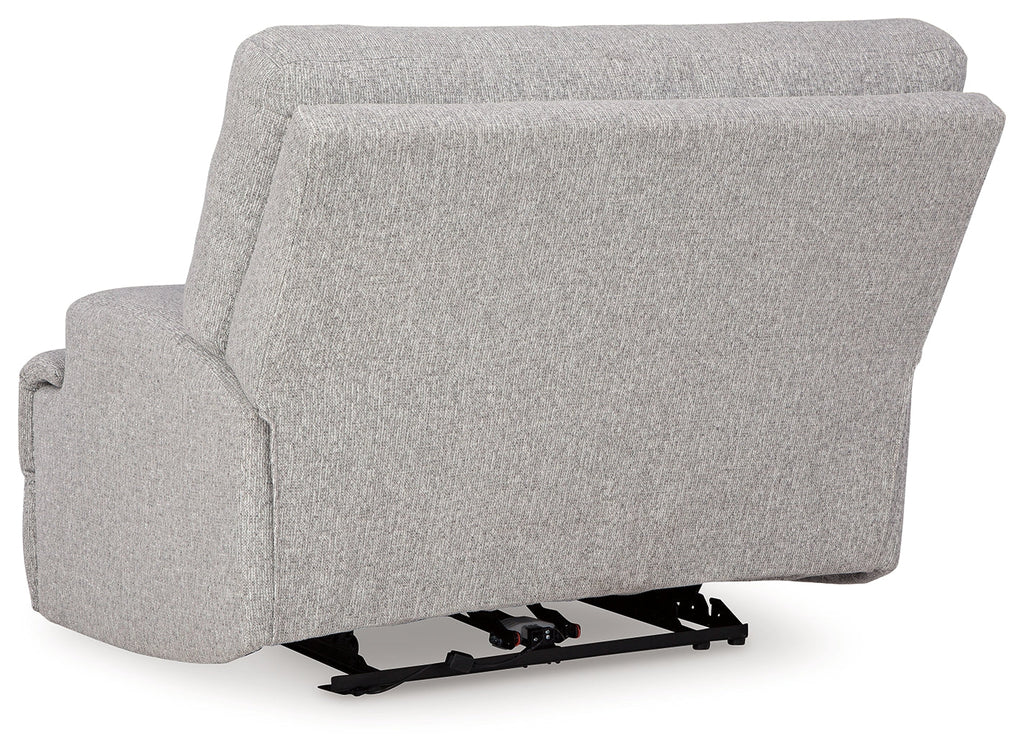 Acklen Place Pewter Wide Seat Power Recliner