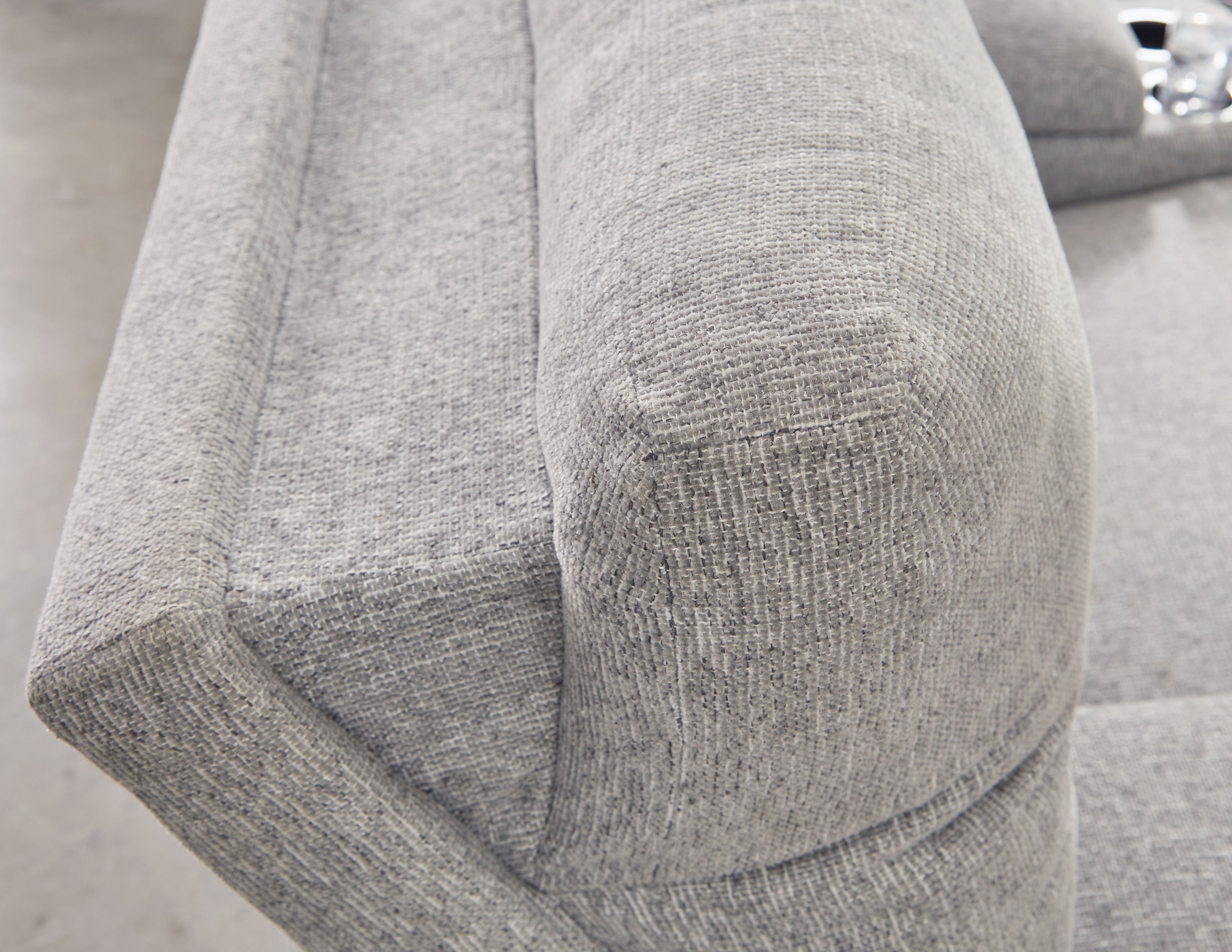 Acklen Place Pewter Wide Seat Power Recliner
