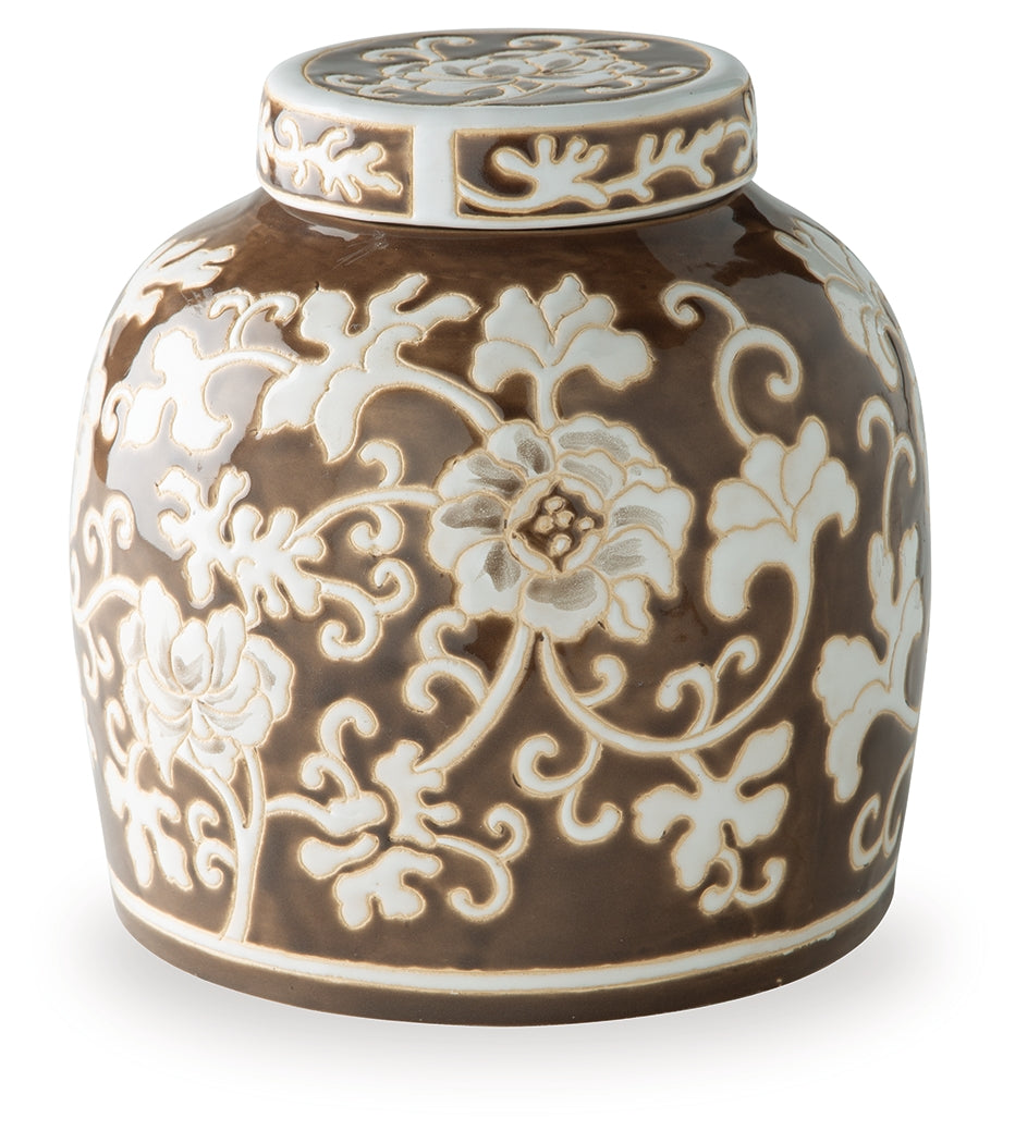 Adalham Brown/Cream Jar