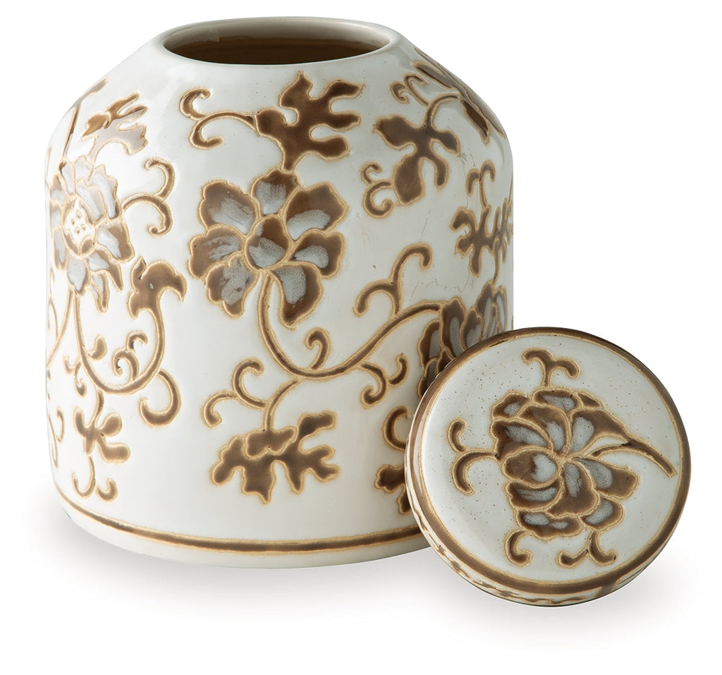 Adalham Cream/Brown Jar